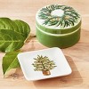 tag Citrus Tree Decorative Trinket Dish - Green Everyday Bowl, 3.75" x 3.75" x 0.5", Easy Spot Clean - 2 of 2