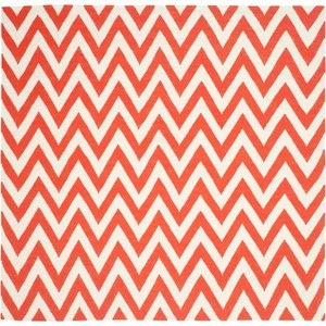 Dhurries DHU557 Hand Woven Flat Weave Indoor Rugs - Safavieh - 1 of 4