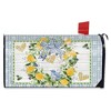Briarwood Lane Spring Mailbox Cover  - Standard Size - Bluebird Lemon Wreath For Spring Mailbox Cover - 3 of 3