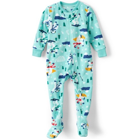 Lands End Kids nasel Footed Fleece