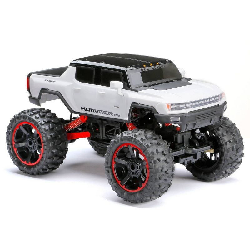 New Bright RC 1:10 Scale GMC Hummer Truck 4x4 - White, 5 of 11