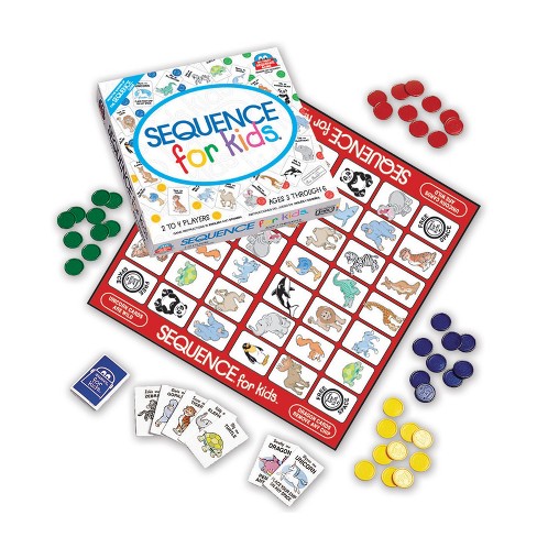 Sequence for Kids Board Game Ages 3 to 6 My First Sequence Game for Toddlers