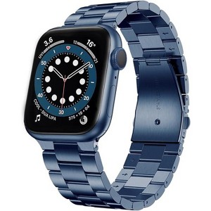 Worryfree Gadgets Classic Stainless Steel Metal Band for Apple Watch  - two size options - 1 of 1