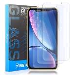 Insten 3-Pack For iPhone XR (6.1") Clear Tempered Glass Screen Protector 9H Anti-Scratch, Anti-Fingerprint, Bubble Free for Apple iPhone 11 XR