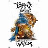 Trends International Disney Beauty and the Beast (1991) - Watercolor Beast Unframed Wall Poster Prints - 4 of 4