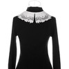 Elerevyo Women Blouse Embroidery Neck Ruff Detachable False Dickey Collar 1 Pc - 3 of 4