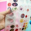 JDICTION Large Jewelry Casting Mold with Gem Design, Silicone Mold for Resin Epoxy Crafts, DIY Earrings, Pendants & Studs - 3 of 4