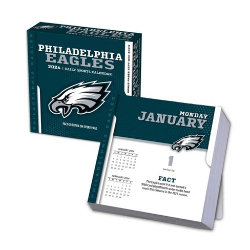 Philadelphia Eagles 2021 Box Calendar