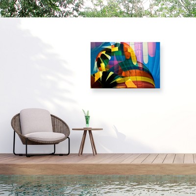 Trademark Fine Art - Jerry Berry Hot Air Balloons Color Matted Framed Art