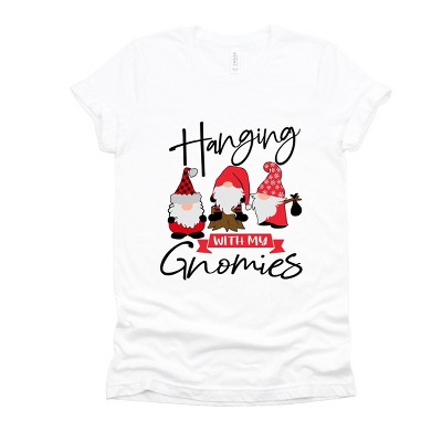 Simply Sage Market Hanging With My Gnomies Short Sleeve Tee - 2XL - White