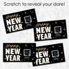 Big Dot of Happiness Hello New Year - NYE Party Game Scratch Off Dare Cards - 22 Count - 3 of 4