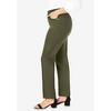 Jessica London Women's Plus Size Tall Comfort Waist Stretch Denim Straight Leg Jean - 4 of 4