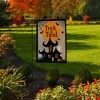 Briarwood Lane Trick or Treat Halloween Burlap Garden Flag Haunted House 18" x 12.5" - 4 of 4