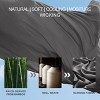 3/4 Pieces Bamboo Viscose Bed Sheet Set, Super Breathable & Cooling Bedding Set - NTBAY - 4 of 4