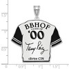Black Bow Jewelry Sterling Silver Tony Perez Signature Enamel Jersey Pendant - 4 of 4