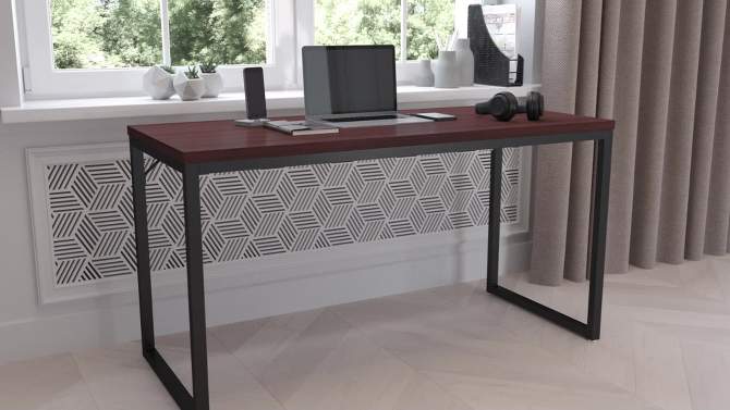 Emma and Oliver Industrial Modern Desk-47"L Commercial Grade Home Office Desk, 2 of 16, play video