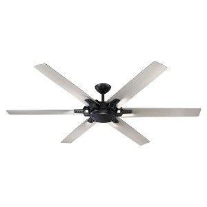 Parrot Uncle 70" Black Indoor 129 RPM Ceiling Fan, Modern - 1 of 4