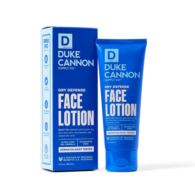 Duke Cannon Supply Co. Dry Defense Face Lotion - 3 fl oz, 4 of 10