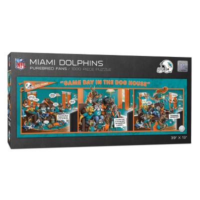 NFL Atlanta Falcons Game Day in the Dog House Puzzle - 1000Pc