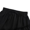 Girls Summer High Waisted Maxi Skirt Ruffle Hem Cute Long Skirts with Elastic Waistband for Kid Girl 5-14Y - 3 of 4