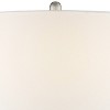 360 Lighting Azure 29 1/2" Tall Modern End Table Lamps Set of 2 WiFi Smart Socket Blue Brown Glass Living Room Bedroom White Shade (Colors May Vary) - 3 of 4