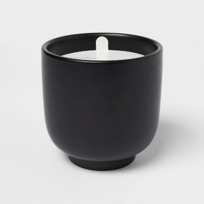 2-Wick Ceramic Jar Candle Vanilla Teakwood 13.5oz - Room Essentials™