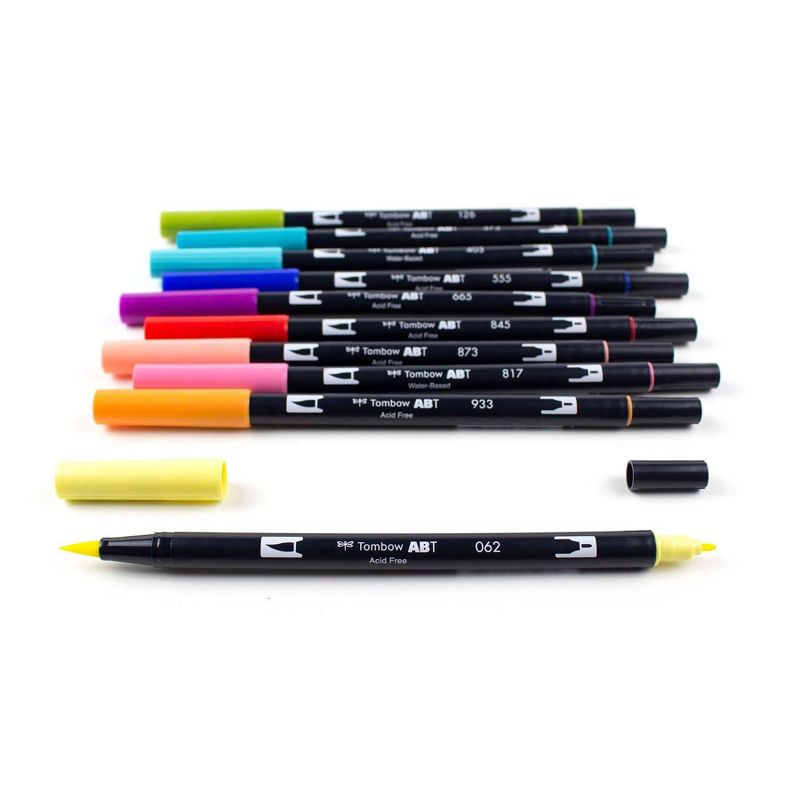 Tombow 10ct Dual Brush Pen Art Markers - Retro, 3 of 10