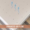 Vynxaria Refresh 3" Copper Infused Mattress Topper - King Size - 3 of 4