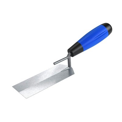 Bon Tool 11-866 Margin Trowel - Bucket Car Steel 5-inch X 2-inch Comfort Grip Handle