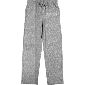Manhattan New York Broadway Men's Sleep Pajama Pants - 1 of 2