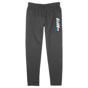 Juniors Womens GI Joe White Logo Jogger Sweatpants - 1 of 3