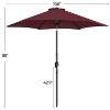 Yaheetech 9FT Patio Umbrella Market Umbrella with Button Tilt and Crank - 3 of 4