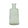 Sage Green Glass Bottle Vase (Set of 2) – 7"H & 9.5"H Decorative Accent – By Melrose - 3 of 4
