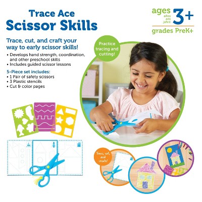 Colorful Plastic Scissor Skills Craft Kit for Kids