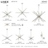 Livex Lighting Soho 10 - Light Chandelier in  Brushed Nickel - 3 of 4