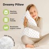 KeaBabies Toddler Pillow - Soft Organic Cotton Kids Pillows for Sleeping - Travel Pillow for Kids Age 2-5 - 4 of 4