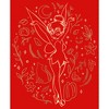 Girl's Peter Pan Halloween Tinkerbell Line Art T-Shirt - 2 of 4