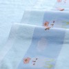 Unique Bargains Highly Absorbent Quicker Dry Breathable Bath Towels Set for Bathroom 2 Packs - 2 of 4