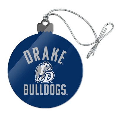 Drake Bulldog Acrylic Christmas Tree Holiday Ornament