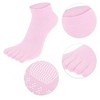 Unique Bargains Sticky Five Finger Socks 4 Pair - 3 of 4