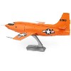 Model Kit Bell X-1 Aircraft "United States Air Force" (Moderate Difficulty) Steel Model by Metal Earth - 3 of 4