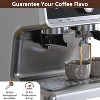 Acekool 20 Bar Espresso Machine, Conical Burr Grinder & Steam Wand, PID Control, 95oz Water Tank, Stainless Steel, Latte & Cappuccino, Light Gray - 3 of 4