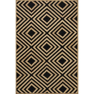 Nuloom Dogwood Tiled Jute Area Rug - 1 of 4