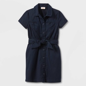 Girls' Short Sleeve Uniform Safari Dress - Cat & Jack™ - 1 of 3