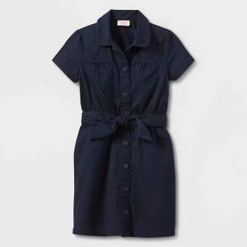 Girls' Short Sleeve Uniform Safari Dress - Cat & Jack™