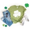 Simply Sage Market Women's Grunge Clover Short Sleeve Graphic Tee - 2 of 3