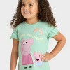 Toddler Girls' Peppa Pig Graphic T-Shirt - Green - 2 of 4