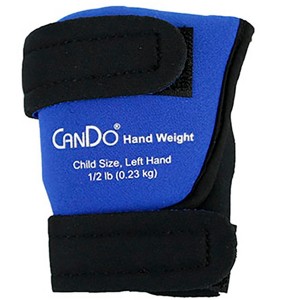 CanDo Palm Weights, Child Size Left Hand, 1/2 pound - 1 of 2