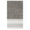 Linum Home Textiles 100% Turkish Cotton AIDEN Embellished Towel Set - 3 of 4