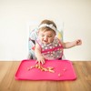green sprouts Snap & Go Wipe-Off Bibs Cupcakes 9-18 Months Pink - 3pk - 2 of 4